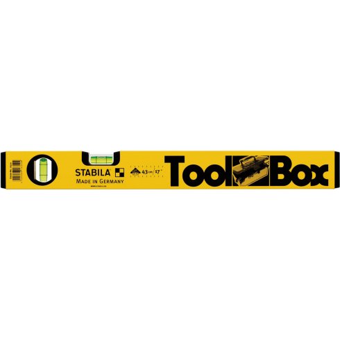 Уровень строительный Stabila тип 70 ToolBox, 43 см