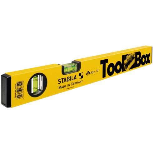 Уровень строительный Stabila тип 70 ToolBox, 43 см