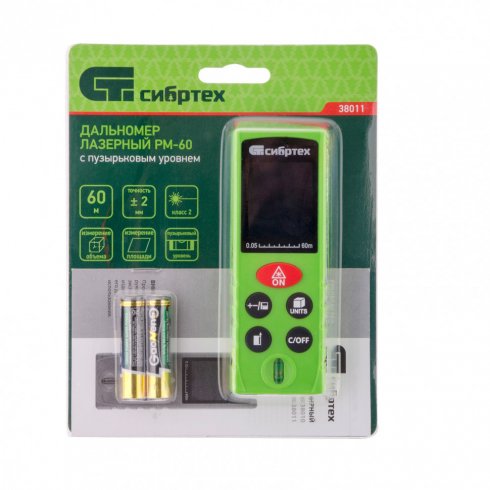 Лазерный дальномер Сибртех PM-60