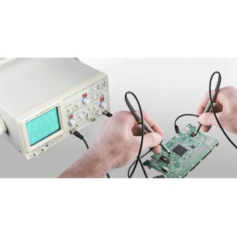 Осциллограф аналоговый двуканальный Мегеон 15042