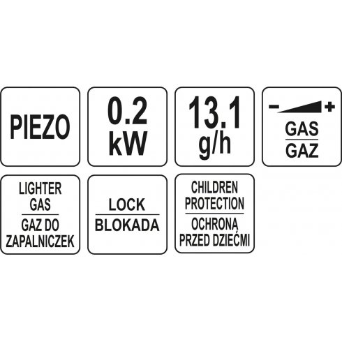Горелка газовая Yato YT-36725