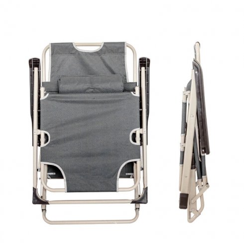 Шезлонг складной WMC Tools FG-HY-8007G