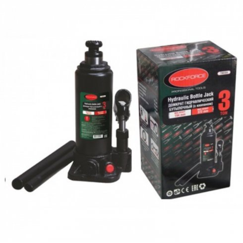 Домкрат бутылочный с клапаном Forsage F-T90304 (Euro)