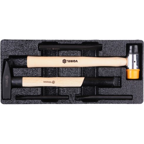 Тележка инструментальная с инструментом Vorel 58540