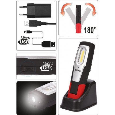 Фонарь светодиодный Yato YT-08558