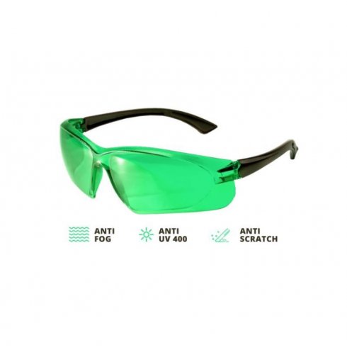 Очки лазерные ADA Visor Green (A00624)