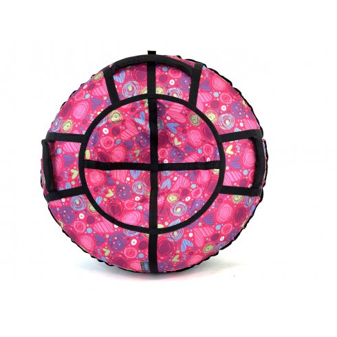 Тюбинг SnowDream Glamour S Сердечки 110 см (во7669-4)