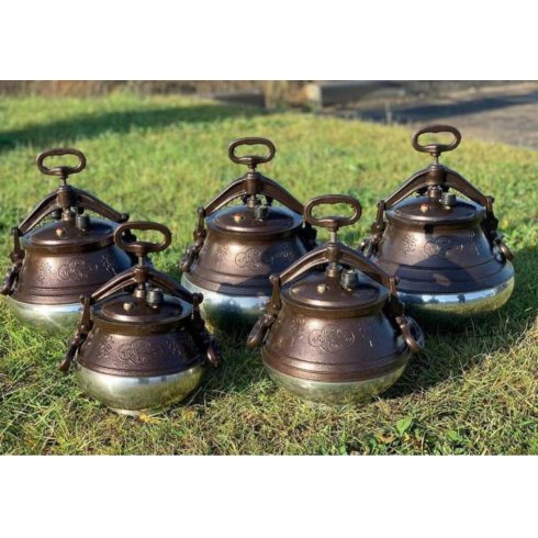 Афганский казан Rashko Baba Ltd (15 л, полированный, с ручками)