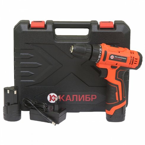 Дрель аккумуляторная Калибр ДА-12А (10107)