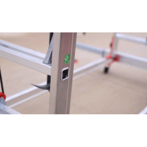 Вышка-тура алюминиевая Cagsan TeleSafe S004XL FP