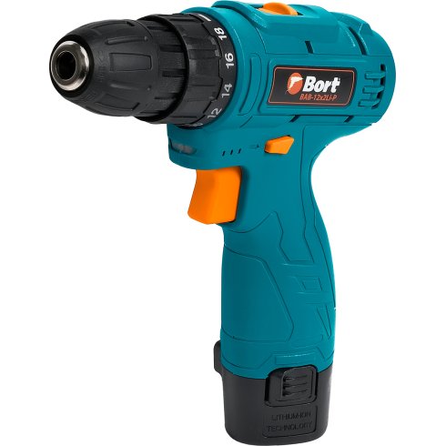 Дрель-шуруповерт Bort BAB-12X2LI-P (93414011)