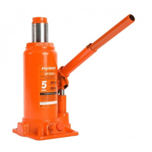 Домкрат бутылочный Patriot DB 5000 5T