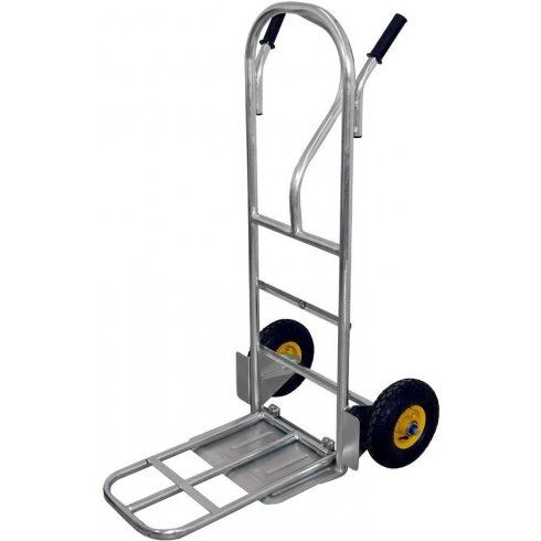 Тележка грузовая Rusklad КГ 250 П Цинк (колёса литые d 250 мм)