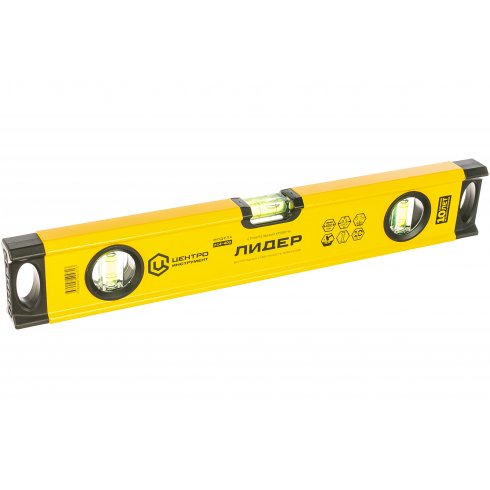 Уровень строительный Центроинструмент Лидер Л14-400 мм