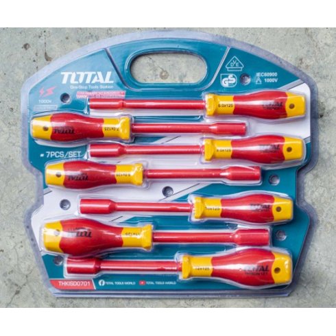 Набор отверток диэлектрических TOTAL THKISD0701