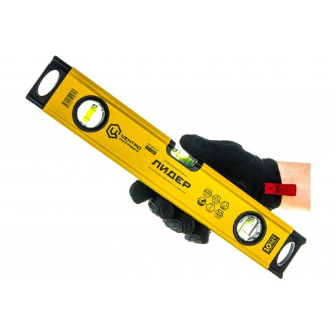 Уровень строительный Центроинструмент Лидер Л14-400 мм