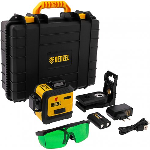 Уровень лазерный Denzel LXI 360-3 Green