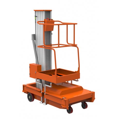 Подъемник мачтовый телескопический TOR GTWY6-100 AC 220V 125 кг 6 м