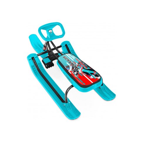 Снегокат детский Nika Тимка спорт 1 + Nika Kids Sportbike/ТС1+/SB (черный каркас)