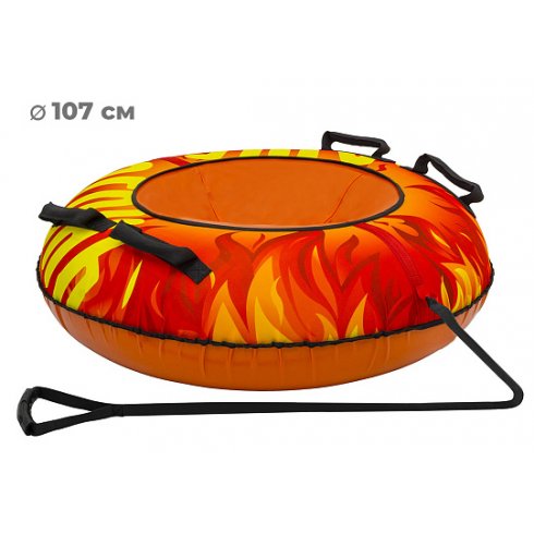 Тюбинг Тяни-Толкай Оксфорд Flame Led 107 см (с камерой) (TT.001.FlameOTF2.01.13.107)