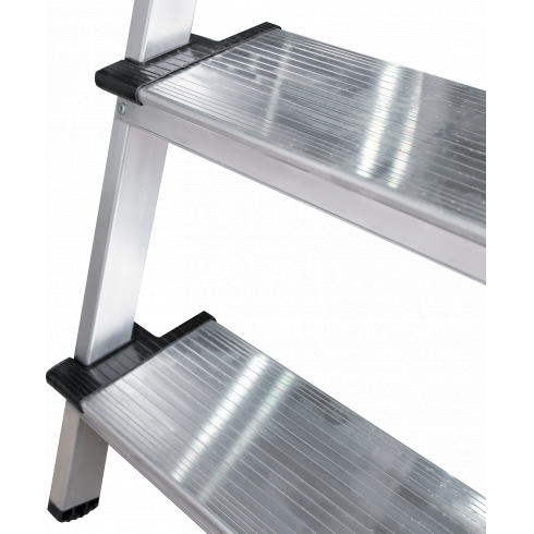 Стремянка с лотком-органайзером Новая высота (1118106)