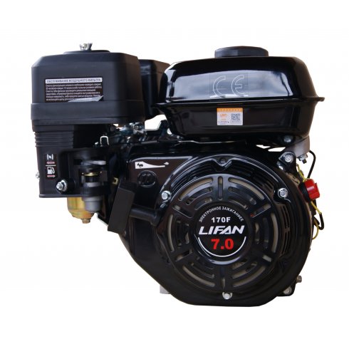 Двигатель бензиновый Lifan 170F (7 л.с., вал 20 мм)