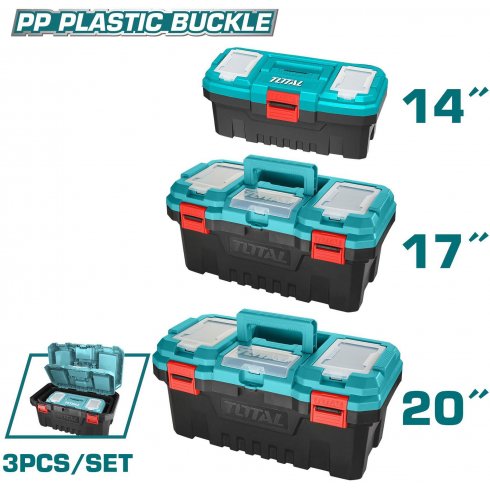Набор ящиков для инструментов TOTAL TPBXK0031
