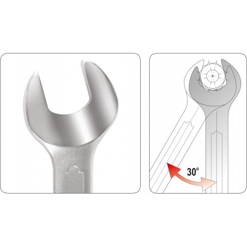 Набор ключей рожковых Yato YT-0380 6-27мм