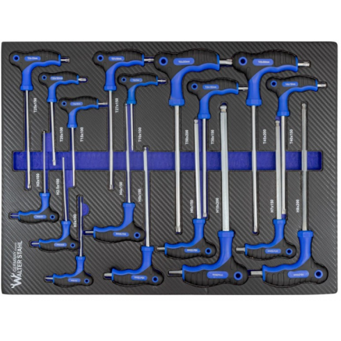 Тележка инструментальная с набором инструмента ForceKraft-Walterstahl FK-XXL256