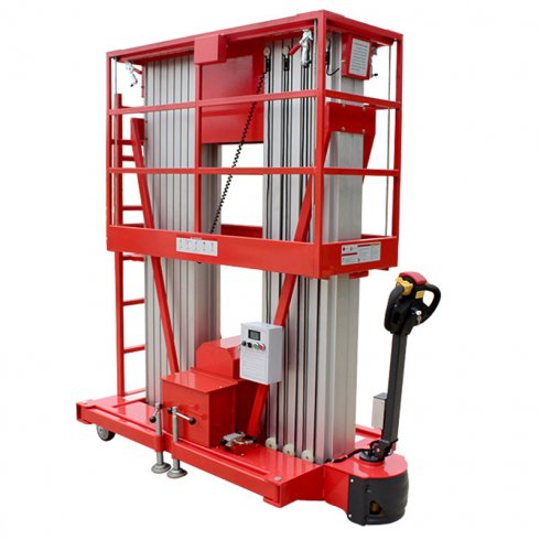 Подъемник телескопический самоходный двухмачтовый Grost Double Drive 0.2-12