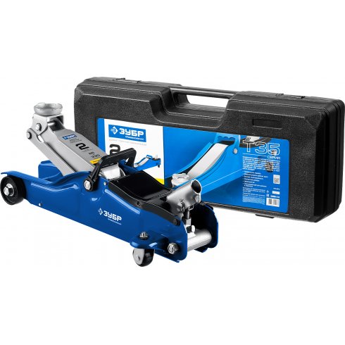Домкрат подкатной Зубр T35 (43056-2-K)