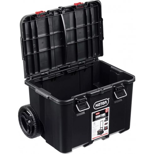 Ящик-тележка Keter Stacknroll 38397