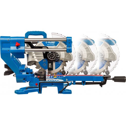 Пила торцовочная Зубр ППТ-216-П