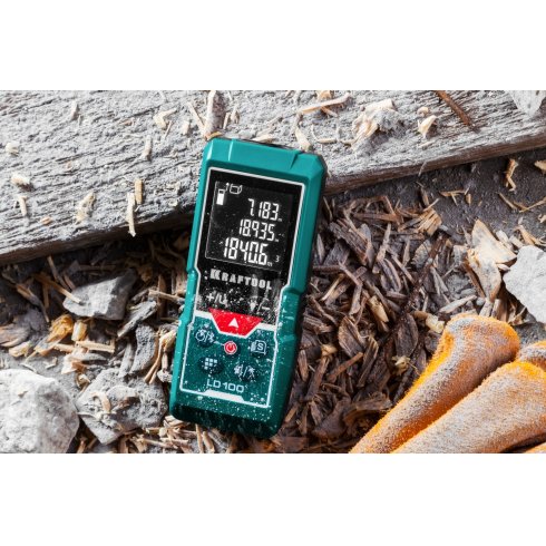 Дальномер лазерный Kraftool LD-100 (34765)