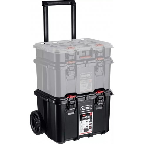 Ящик-тележка Keter Stacknroll 38397