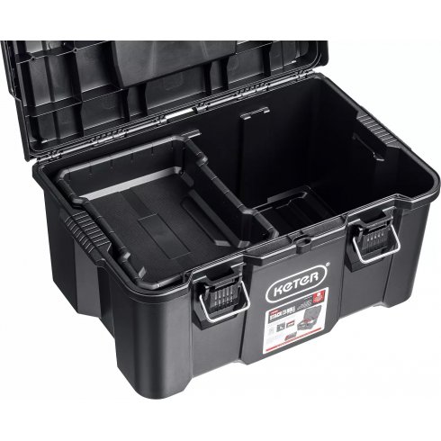 Ящик с крышкой Keter Stacknroll 38398