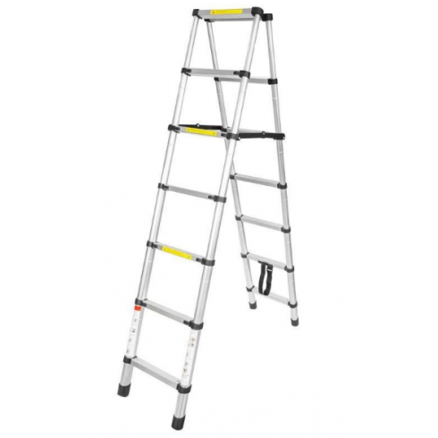 Лестница телескопическая ForceKraft BL-TA200