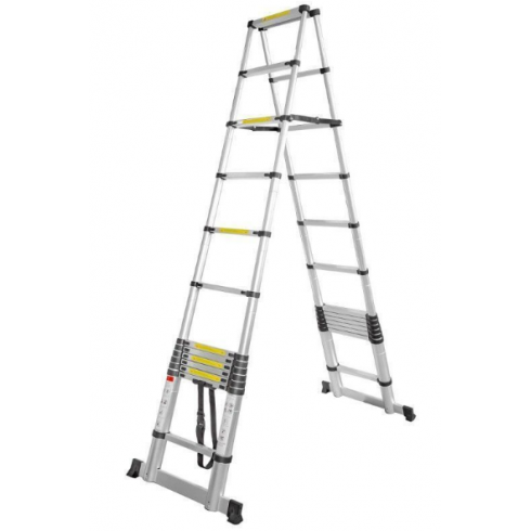 Лестница телескопическая ForceKraft BL-TA380