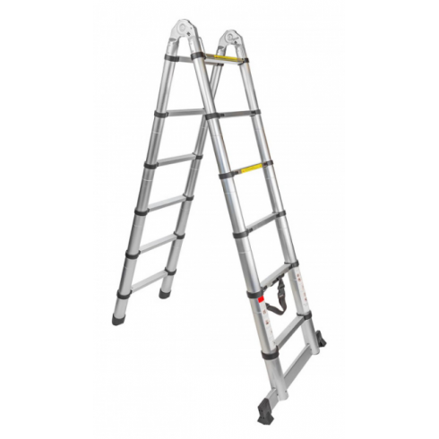 Лестница телескопическая ForceKraft BL-HT206