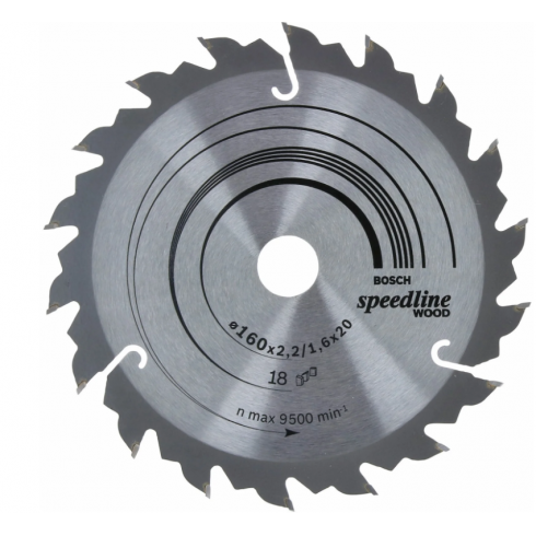 Диск пильный Bosch Speedline Wood 2608640787