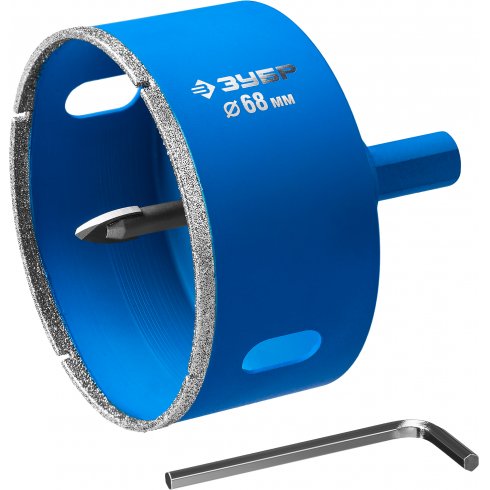 Коронка алмазная Зубр 29850-68