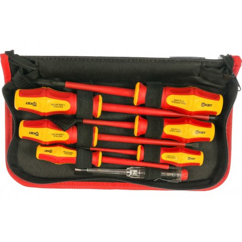 Набор диэлектрических отверток КВТ Профи НИО-07 (78618)