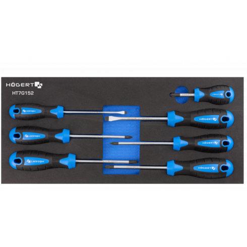 Тележка инструментальная Hoegert HT7G050 с набором инструментов