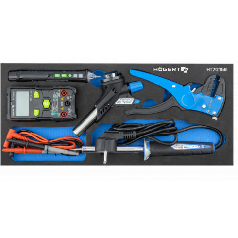 Тележка инструментальная Hoegert HT7G050 с набором инструментов