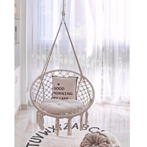 Качели подвесные Чудесный Сад Кресло-Макраме 008.5