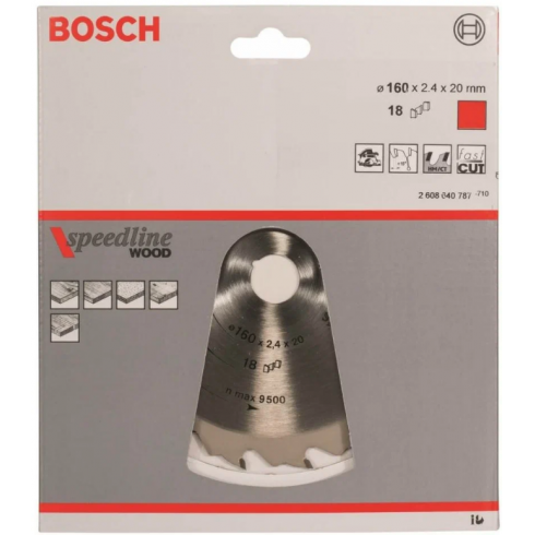 Диск пильный Bosch Speedline Wood 2608640787