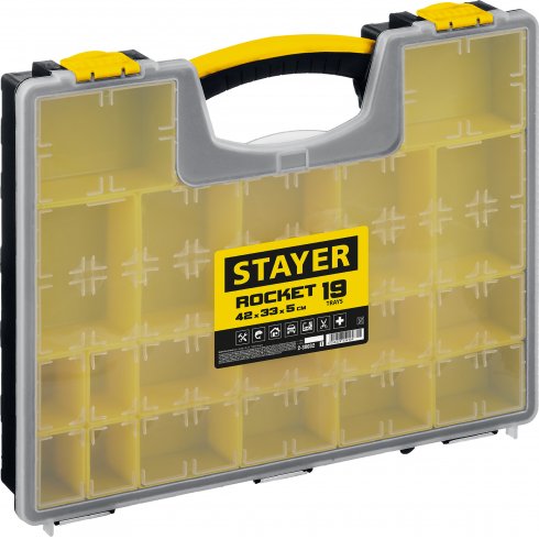 Органайзер пластиковый Stayer Rocket-19 (2-38032_z01)