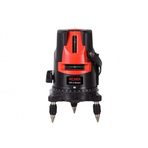 Уровень лазерный Ресанта ПЛ-3 Green (61/10/530)