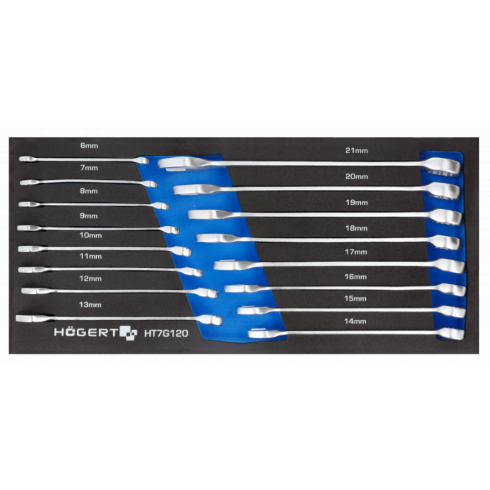 Тележка инструментальная Hoegert HT7G050 с набором инструментов