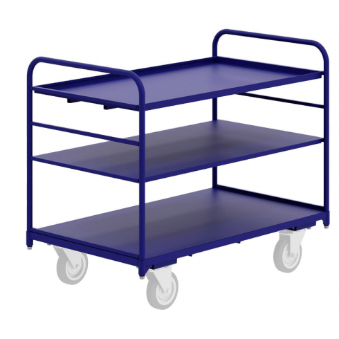 Тележка платформенная Rusklad ТЯ 1 (500х800) без колёс